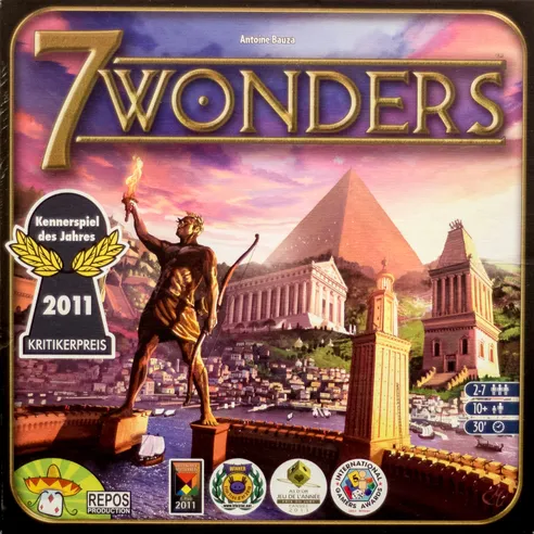 The great wonders of the ancient world under construction.